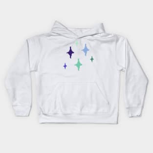 Mlm Pride Sparkles Pixel Art Kids Hoodie